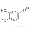 Benzonitril, 3-hydroxi-4-metoxi CAS 52805-46-6